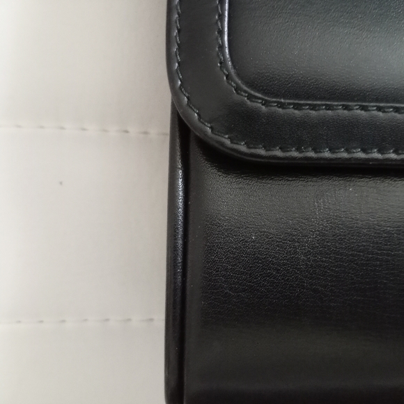 Gucci Bags Authentic Vintage Gucci Black Leather Flap Crossbody Bag